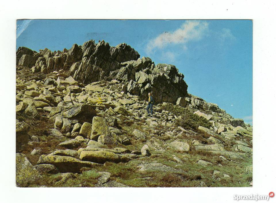 KARKONOSZE ŁABSKI SZCZYT POCZTÓWKA