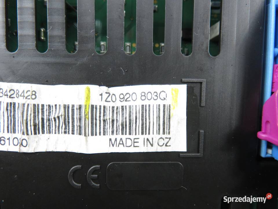 LICZNIK SKODA OCTAVIA II 16 BSE 1Z0920803Q osobowe