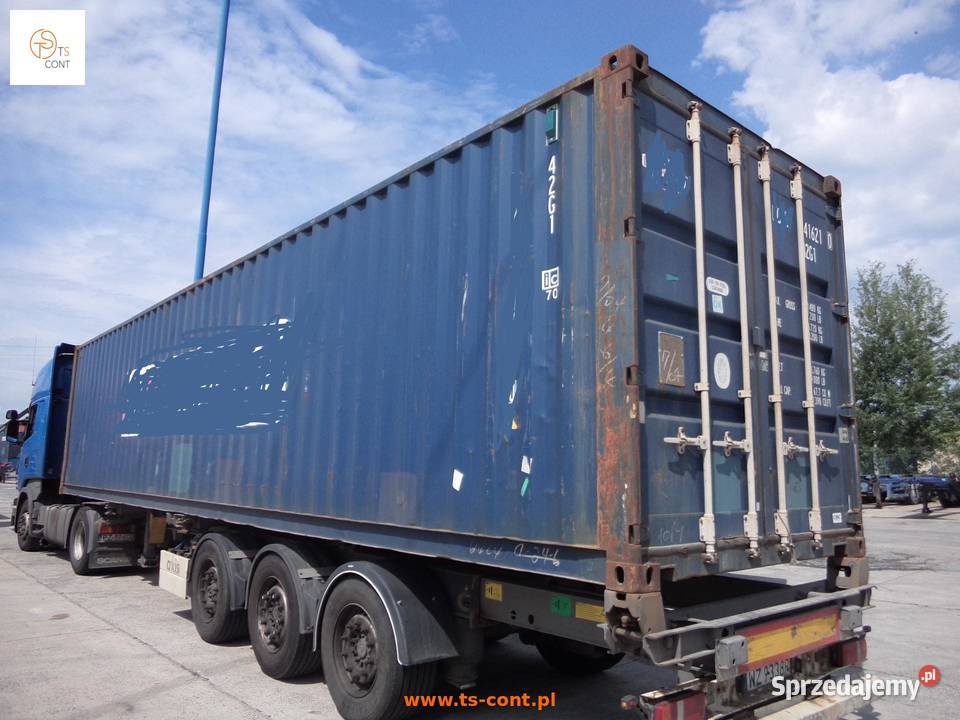 Kontener morski magazynowy budowlany 40 DV podkarpackie
