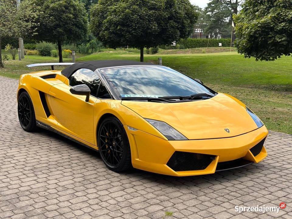 Lamborghini Gallardo Spyder Performante V10 półautomatyczna Suwałki