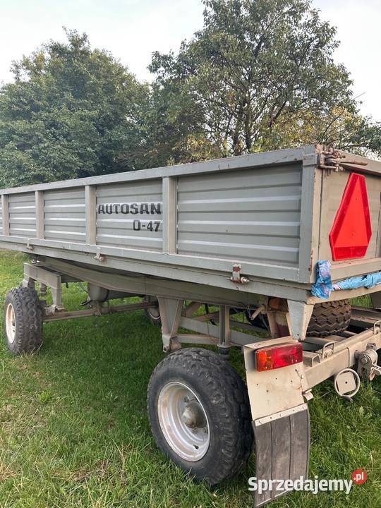 Przyczepa d47 rolnicza z kiprem Skała