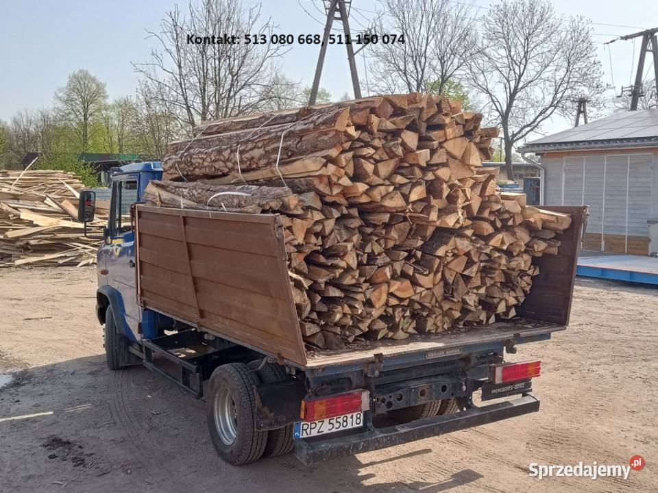 Tani Opał SOSNOWE zrzyny tartaczne wiązki drewno Sieniawa