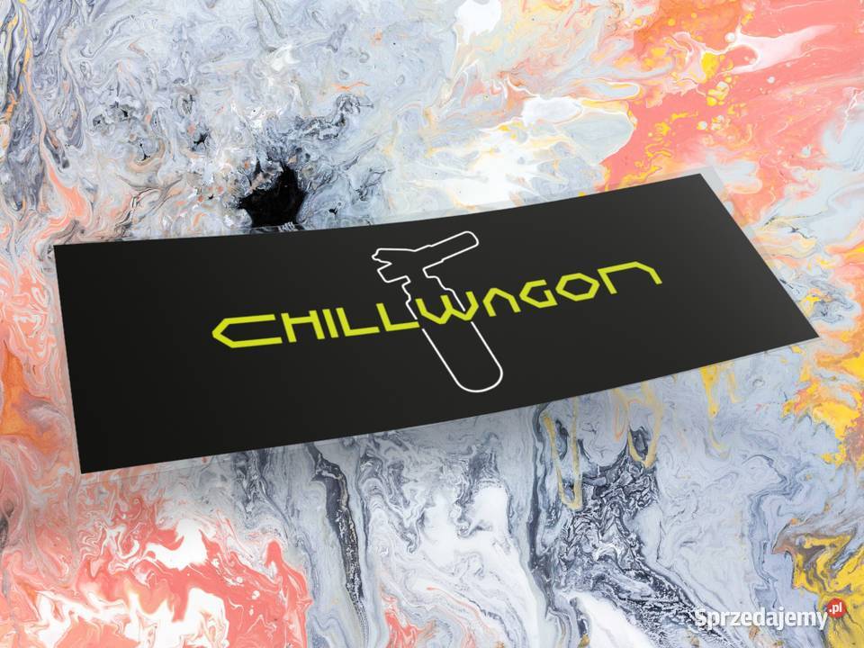 Naklejka K13 CHILLWAGON 20 x 65 drift slap 1 Akcesoria Choroszcz