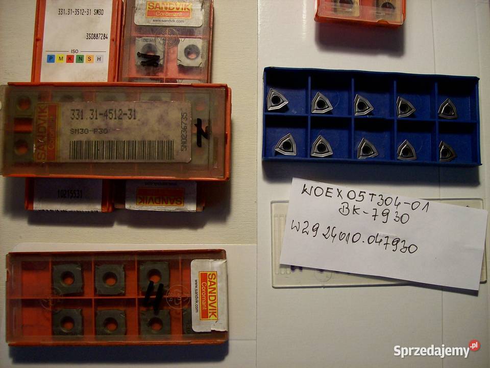 płytki wieloostrzowesandvik widia plansee komet Wałcz