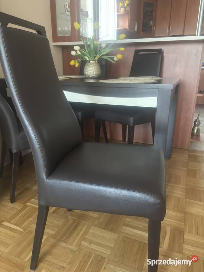 Stół rozkładany krzesła Agata Meble Warszawa