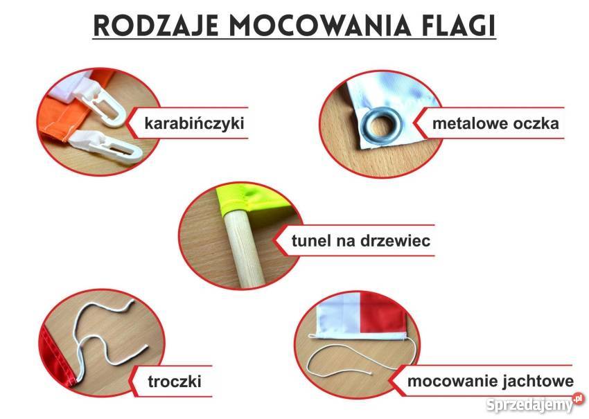 FLAGA KASZB Z GRYFEM 120x75 Lębork