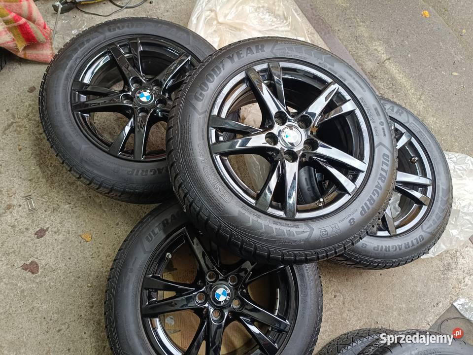 Komplet kół felg aluminiowych BMW opony 205 60 Gorzów Wielkopolski
