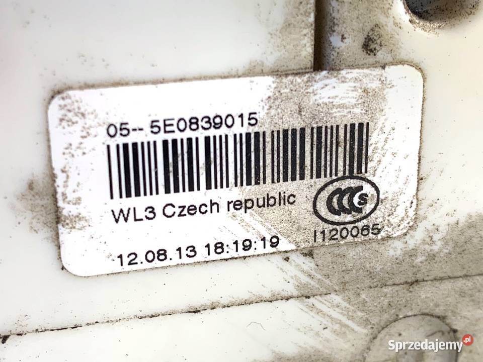 ZAMEK DRZWI LEWY TYŁ SKODA YETI Crossover sprzedam