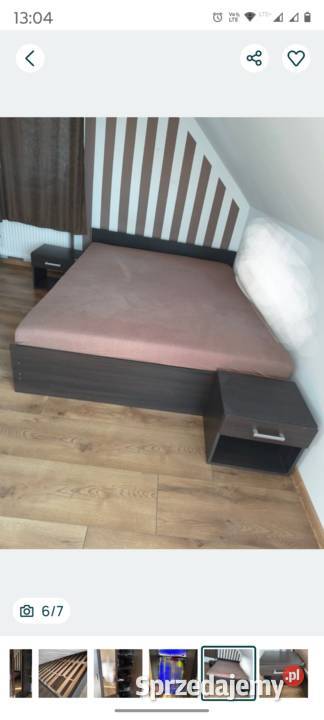 Sprzedam szafę i łuzko z szafkami nocnymi Ropczyce