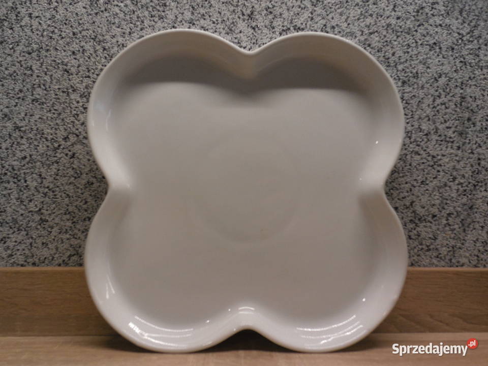 Porcelanowa biała pateratalerz FRANCA VERSARI Antyki, Sztuka, Kolekcje wielkopolskie Raszków