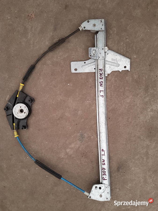 PEUGEOT 307 PODNOSNIK MECHANIZM SZYBY LEWY PRZOD Rok produkcji 2004 Turek