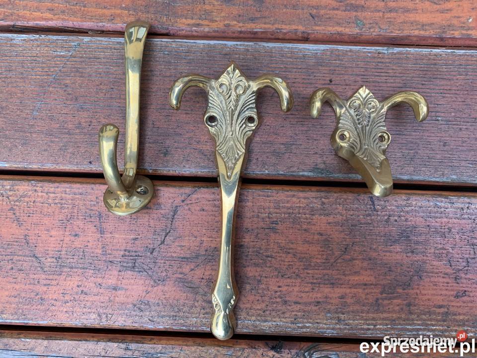 WIESZAK MOSIEŻNY KUTY uchwyt meblowy SOLIDNY