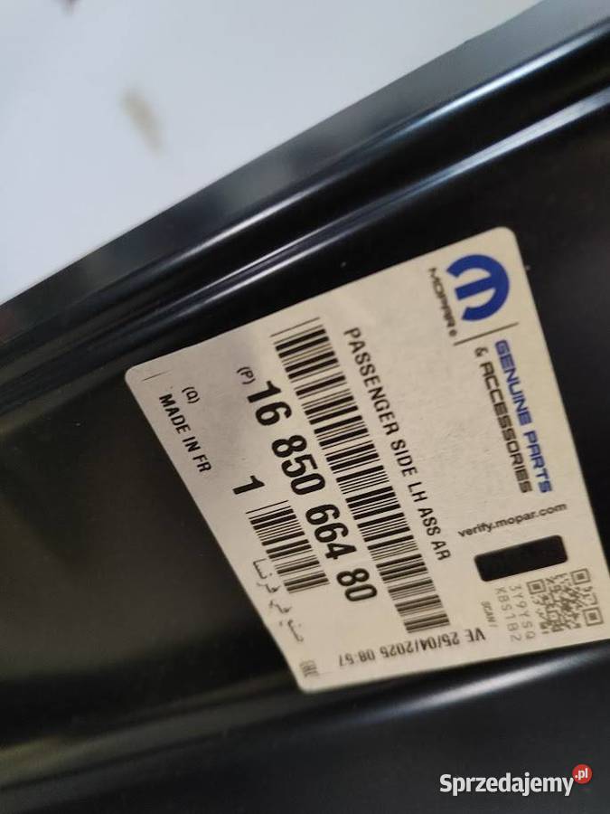 Toyota Proace II 16 Słupek Drzwi Przesuwnych wielkopolskie Pleszew