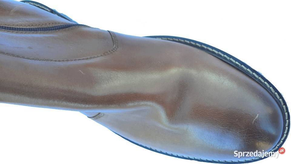 44 Buty męskie zimowe Jacamo skórzane brązowe 29 śląskie