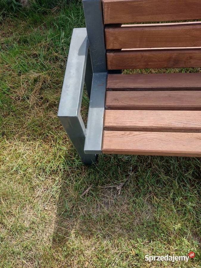 Ławka ogrodowa metaldrewno Wodzierady sprzedam