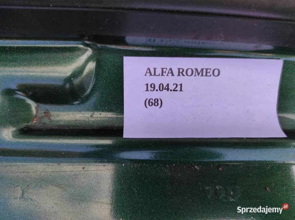 BELKA WZMOCNIENIE PASA ALFA ROMEO 147 937 3D osobowe Nowy Tomyśl sprzedam