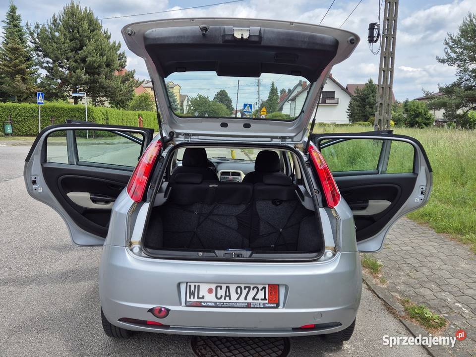 FIAT GRAND PUNTO 14B OPŁACONY Z NIEMIEC KLIMA świętokrzyskie Końskie sprzedam