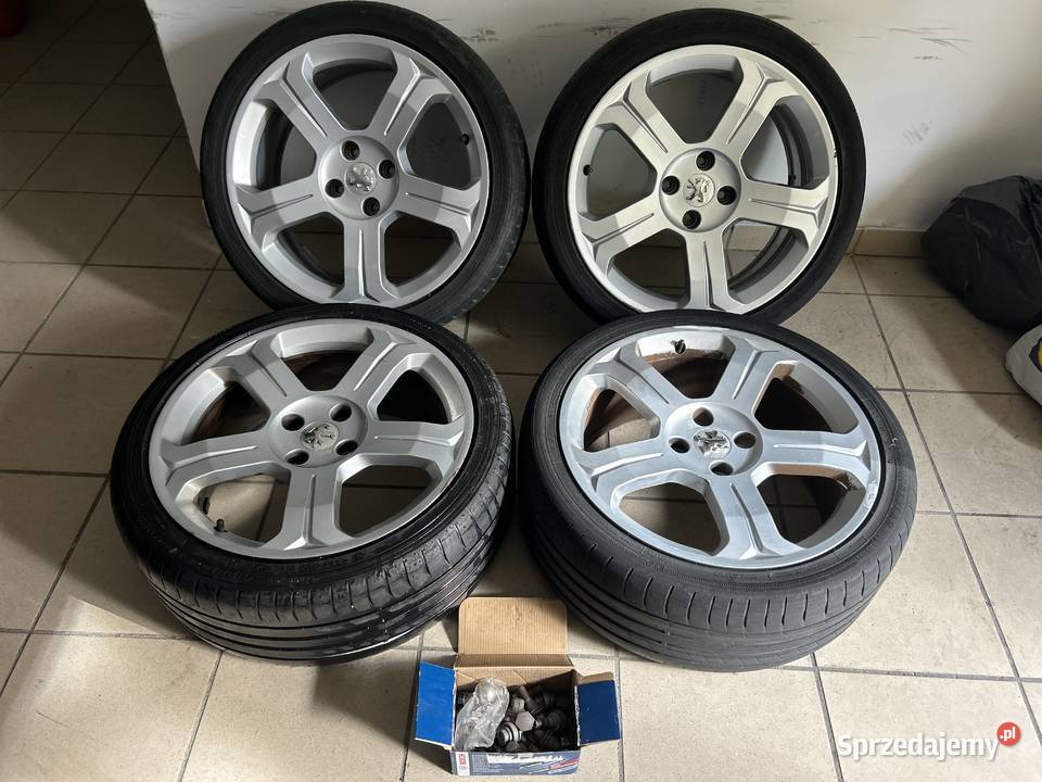 Sprzedam komplet kół felg oryginalnych peugeot wielkopolskie