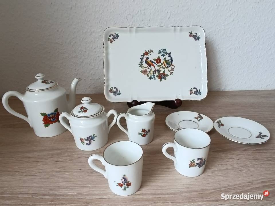 Stara sygnowana porcelana rajski ptak Gorlice sprzedam