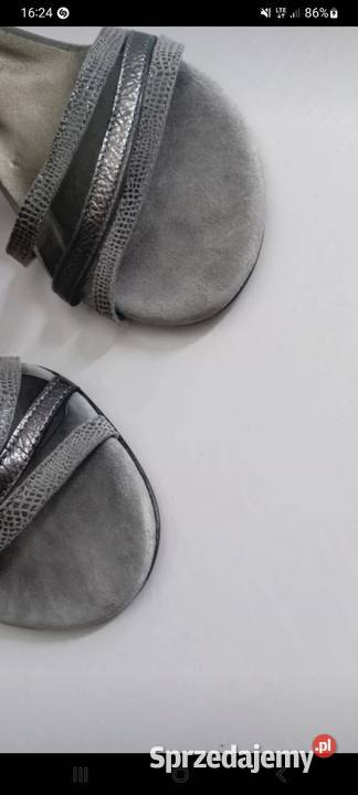 Sandały Tamaris 39 szare Gdańsk sprzedam