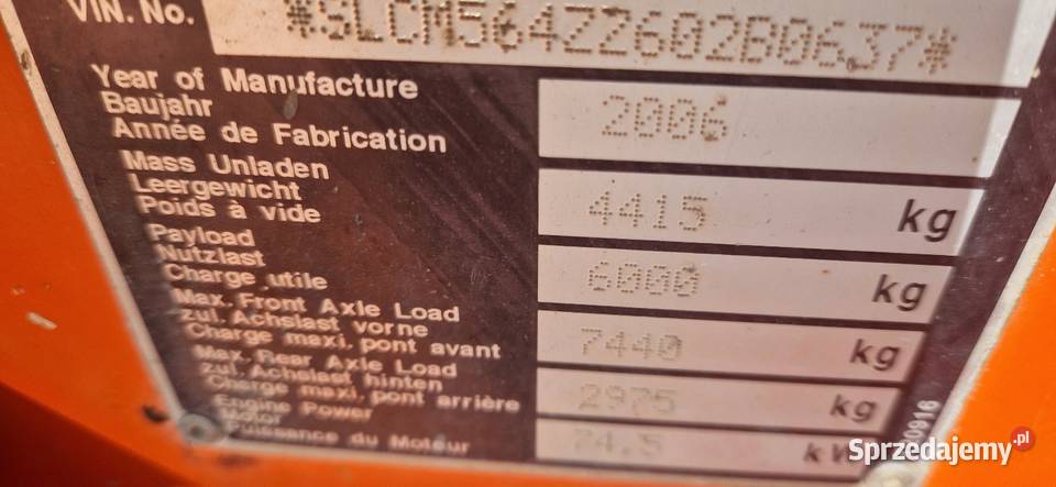 Wozidło budowlane 6 ton obrotowe thwaites opolskie Namysłów