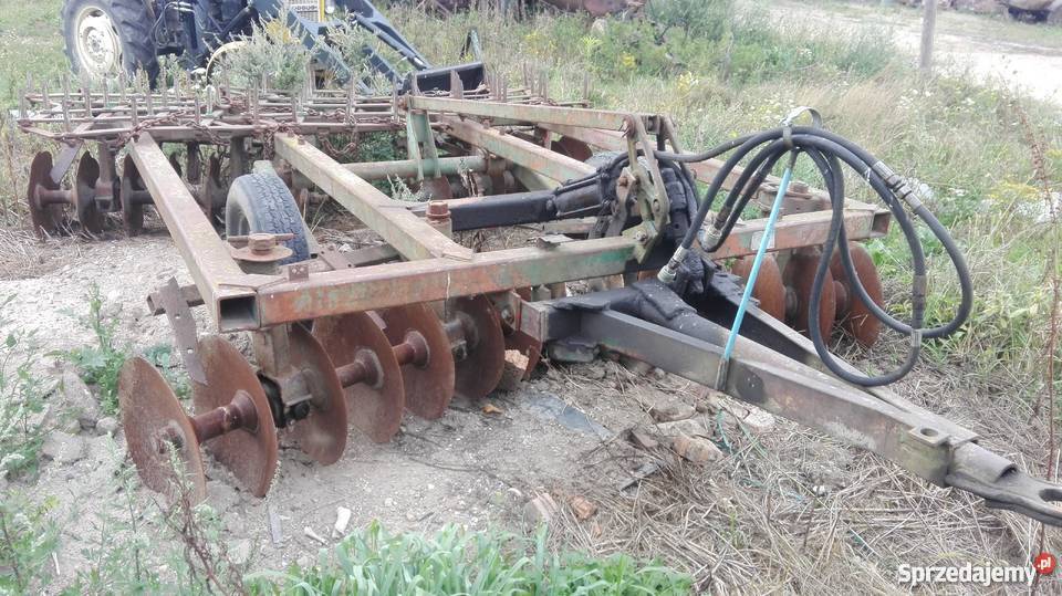 Brona talerzowa ruska nieuszkodzony Maszyny rolnicze Bolesławiec sprzedam