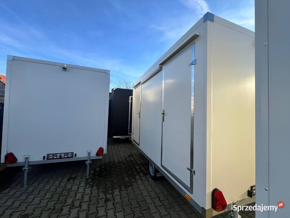Przyczepy gastronomiczne toalety biurowe Szczecin