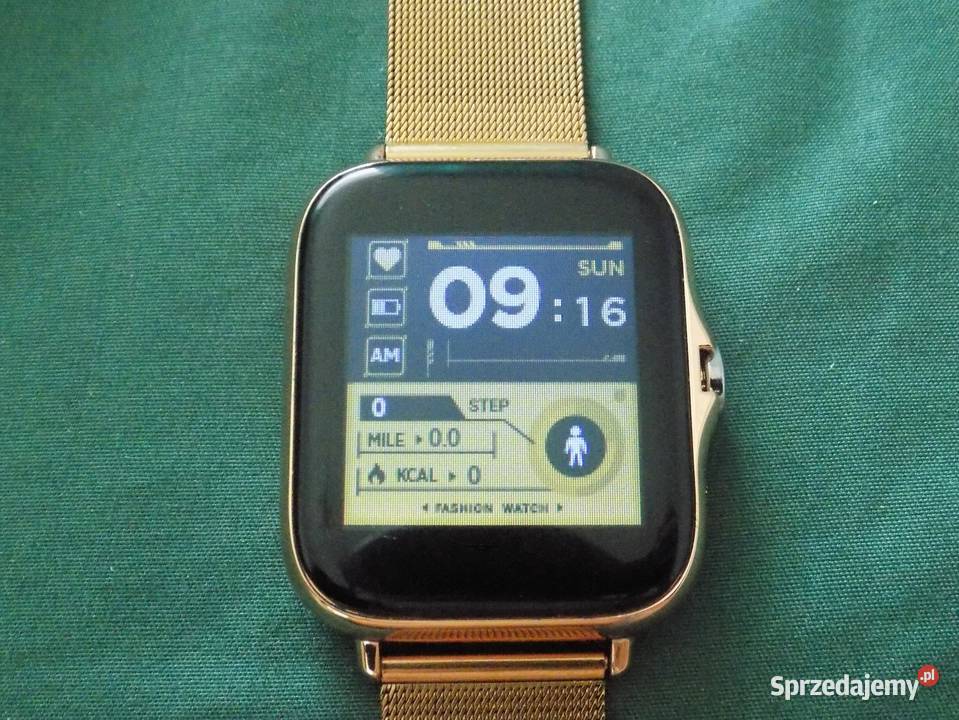 ZŁOTY SMARTWATCH Pozostałe Żabno