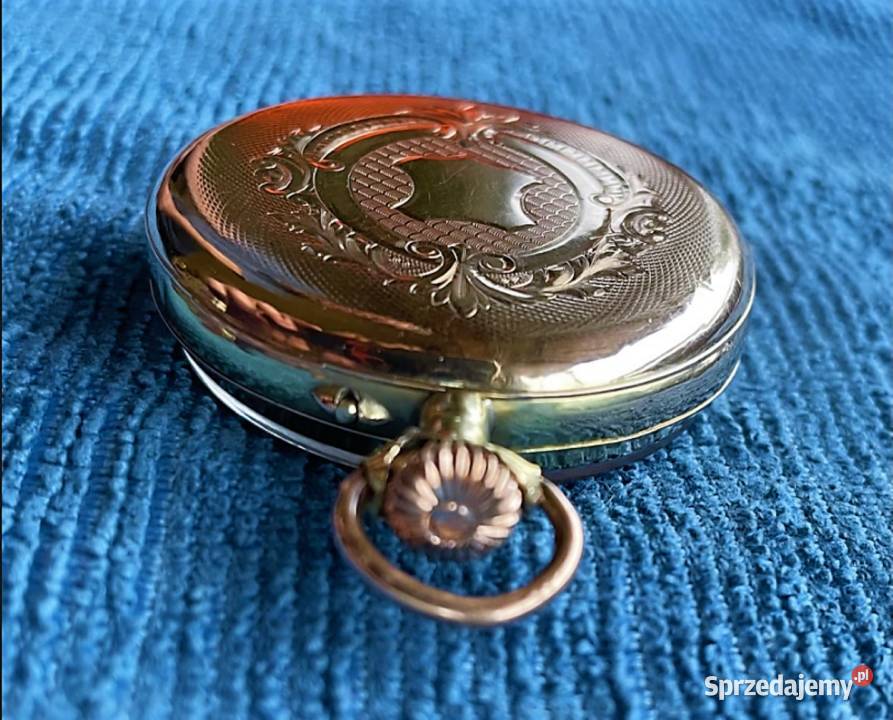 Luksusowy Kolekcjonerski Złoty zegarek 14k