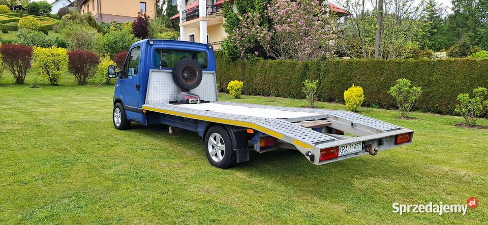 Nissan Interstar 30 dCi 140 Autolaweta Laweta regulowane zawieszenie Olkusz