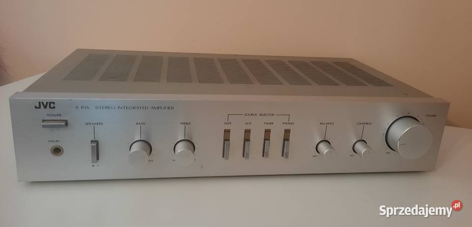 Wzmacniacz JVC A10Xmade in japanalu vintage 75 r Wzmacniacze i pokrewne śląskie Piasek