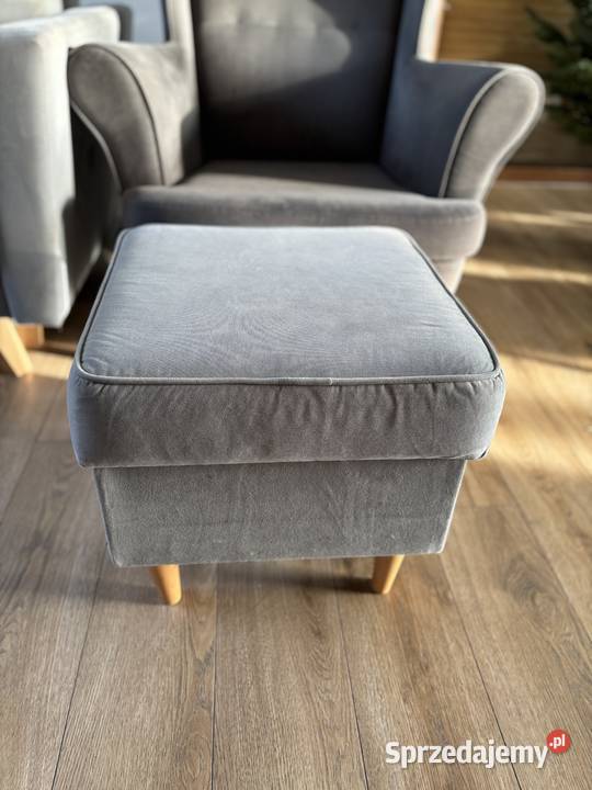 Sofa z fotelem i pufa Zestaw wypoczynkowy 0cm dolnośląskie