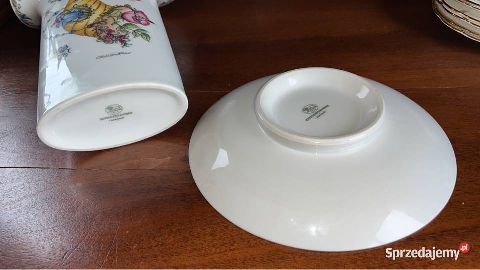 Patera dekoracyjne Hutschenreuther Róg obfitości Gdańsk