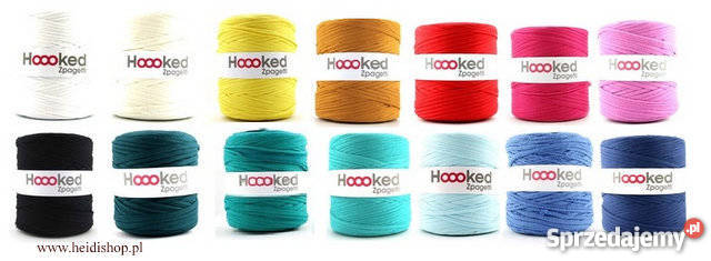 SZYDEŁKO 12 GRUBE DO WŁÓCZKA HOOKED SPAGHETTI Rękodzieło śląskie Bytom sprzedam