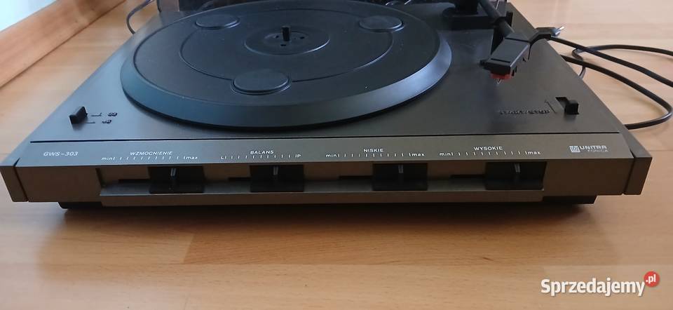 Gramofon Unitra Fonica GWS 303 Sprawny