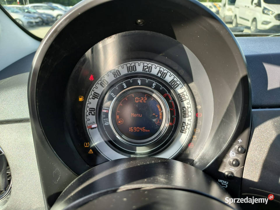 Fiat 500 lifcie 12 benzyna 70 tablet ledy klima Kęty
