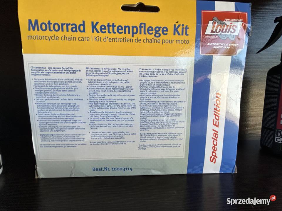 Zestaw czyszczenie lancucha Kettenmax Dr Wick