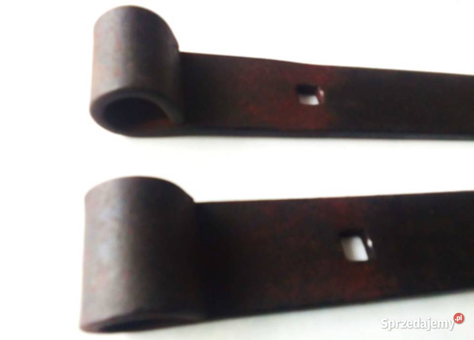 2 x ZAWIAS PASOWY 4004 mm Ozdobny do bram furtek metal sprzedam