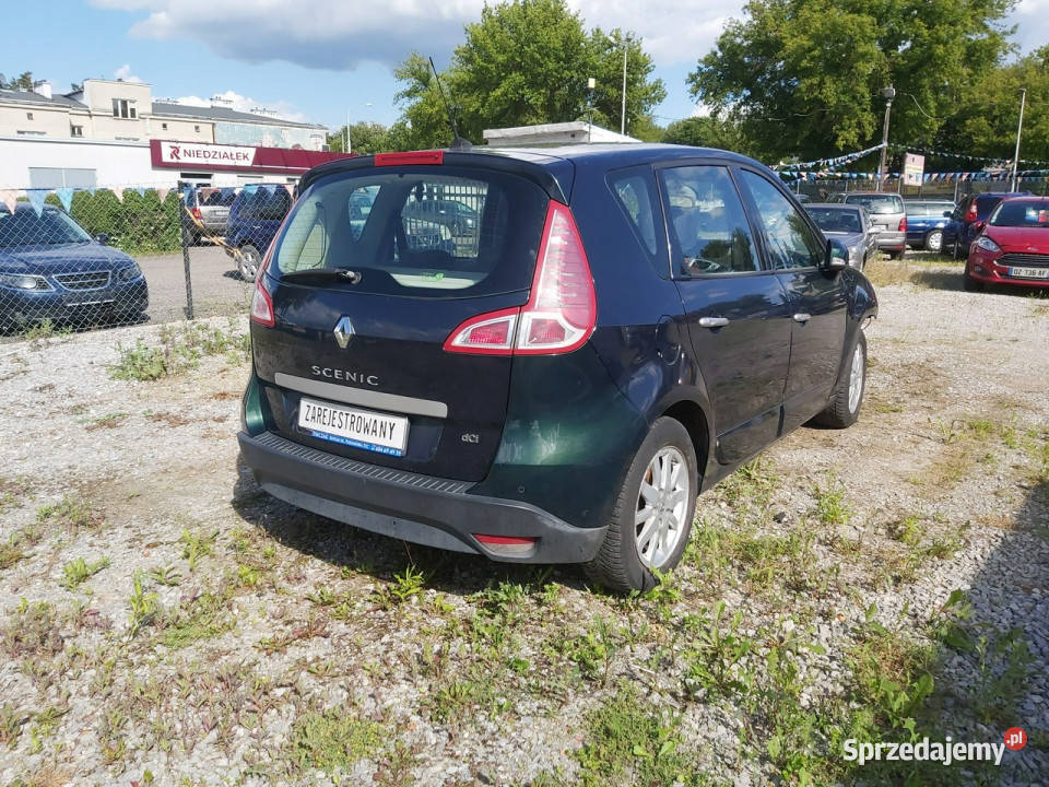 Renault Scenic 15DCI zadbane wnętrze III garażowany Lublin