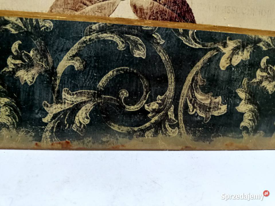 Szyld metalowy vintage znak reklama Tea Rose Zamość