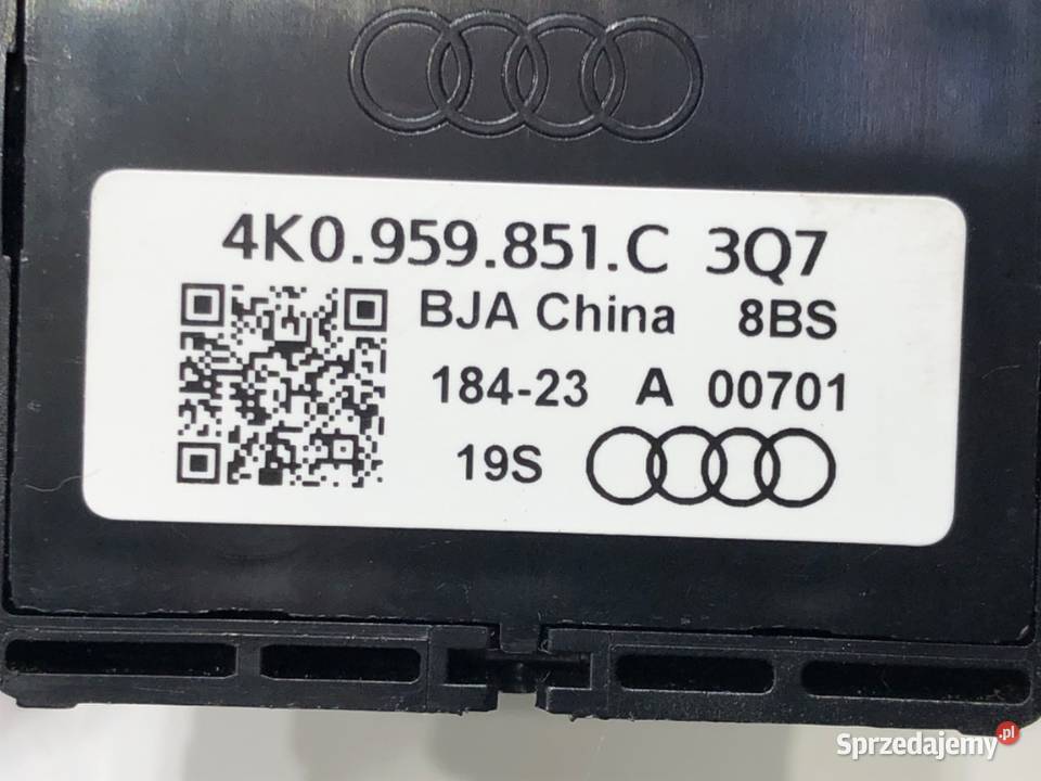 PRZEŁĄCZNIK SZYB AUDI A6 C8 4K0959851C Kombi osobowe sprzedam
