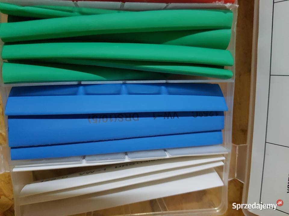 Zestaw rurek termokurczliwych 100 różne Głogowa