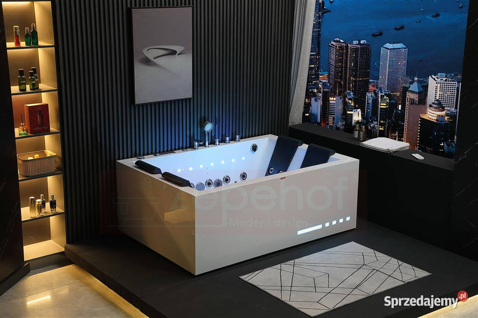 Wirujące dysze Wanna z hydromasażem EB876 Grabówka sprzedam