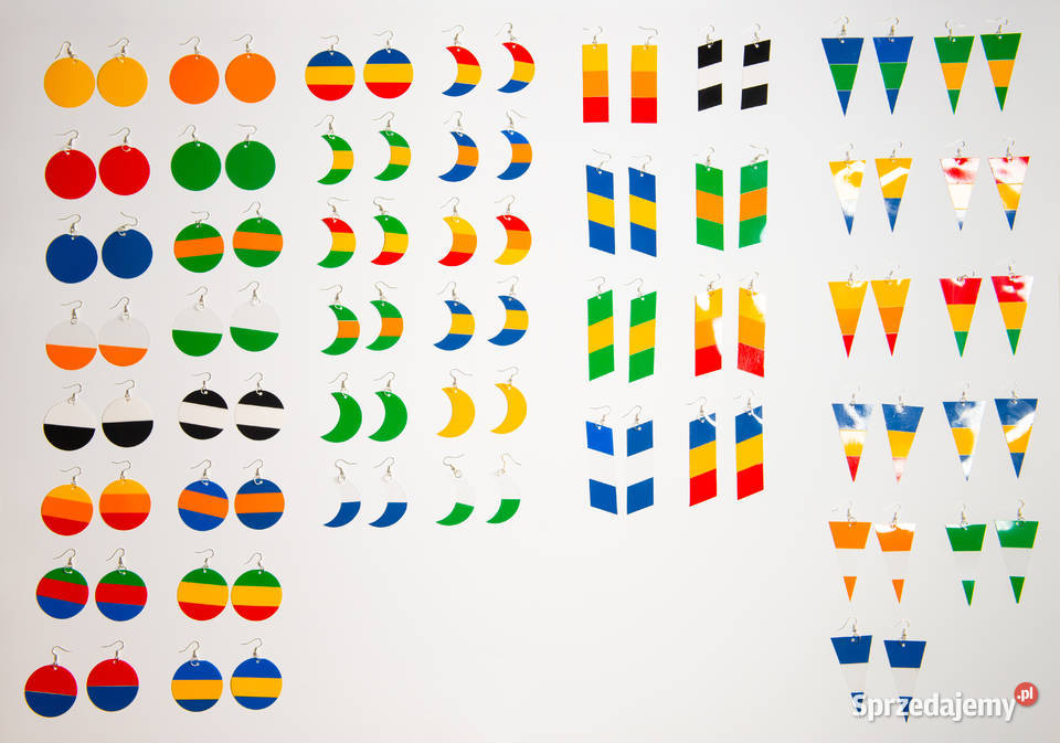 Kolczyki letnie wakacyjne plażowe Skawina