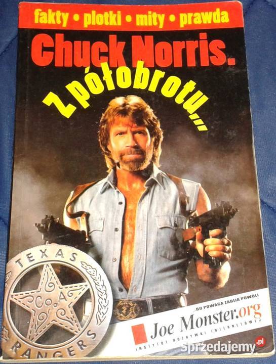 Chuck Norris Z półobrotu Wincenty Cieślikowski Chełm sprzedam
