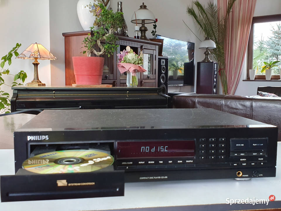 Cd player Philips CD 690 Elektronika wielkopolskie Międzychód
