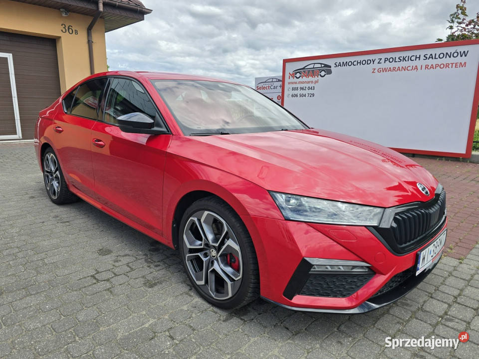 koda Octavia RS Pakiety 20 TSI 245 DSG Salon Motoryzacja