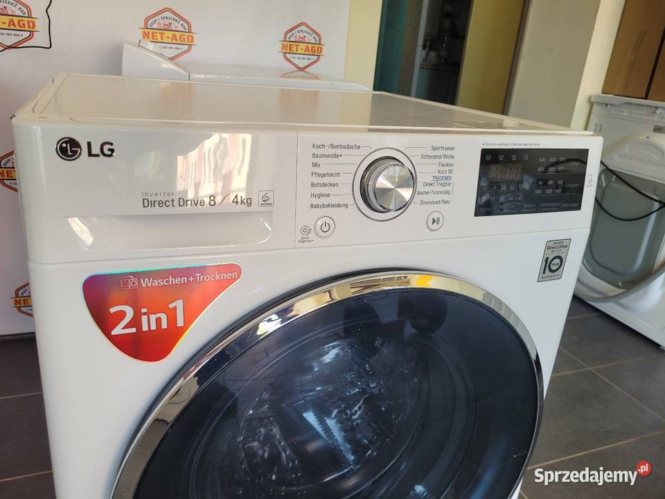 Sprzedam pralkosuszarkę firmy LG 8 1400 obr z wolnostojące Bytom