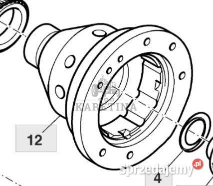 John Deere 6115R Lewa Obudowa Mechanizmu Jastrzębniki sprzedam