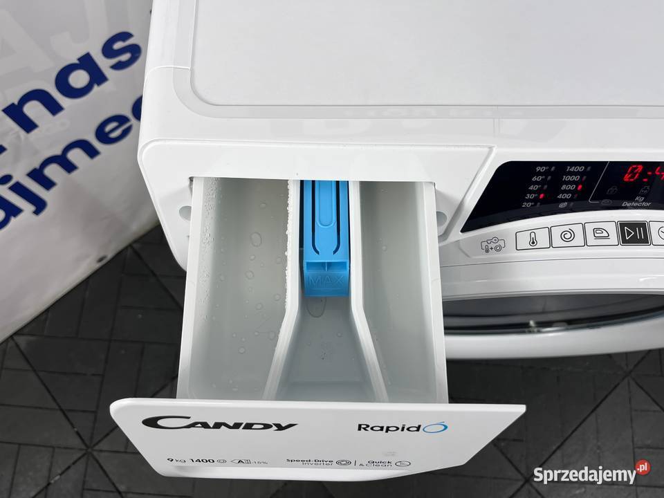 Pralka Candy RapidO RO 496DWM71S Slim 9 1400 Pozostałe Warszawa